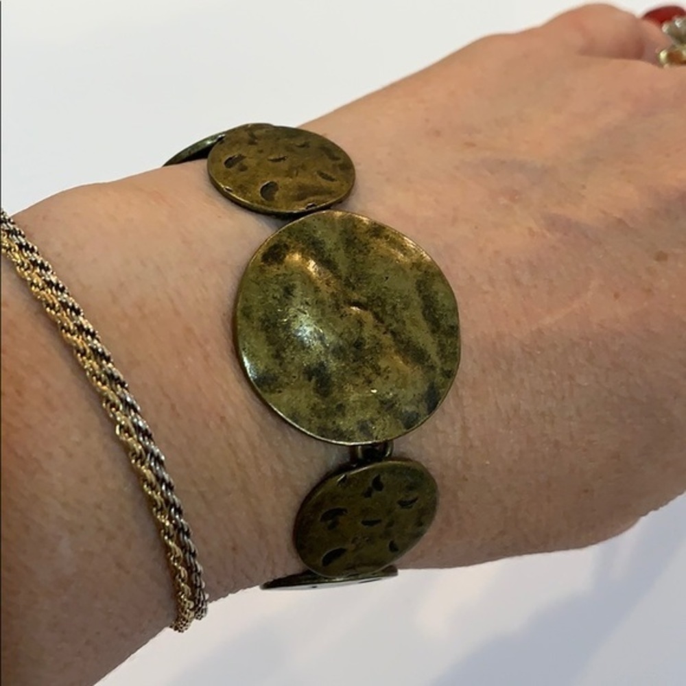 Premier designs Chunky hammered brass statement